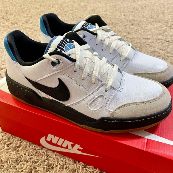 NEW Nike Men’s Full Force Low Top Sneakers Shoes HJ7262-100, Size 9 or 10 - Picture 1 of 16